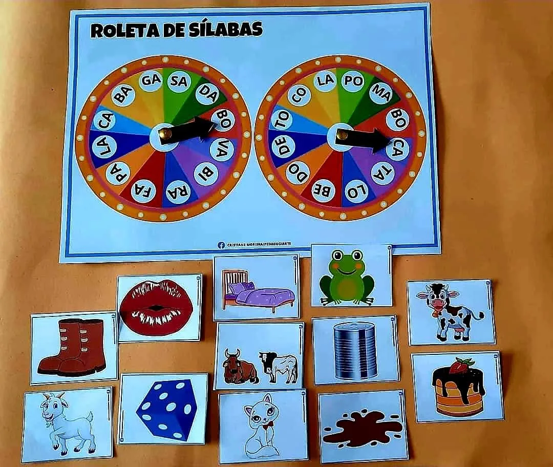 Roleta das sílabas PDF ensino fundamental  — imagem 3