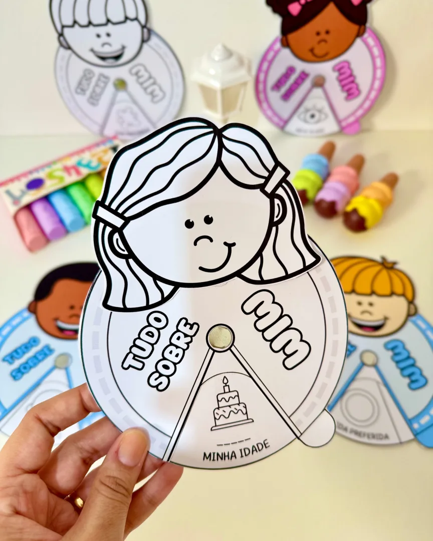 Roleta Tudo Sobre Mim para Educação Infantil e Anos Iniciais — imagem 6