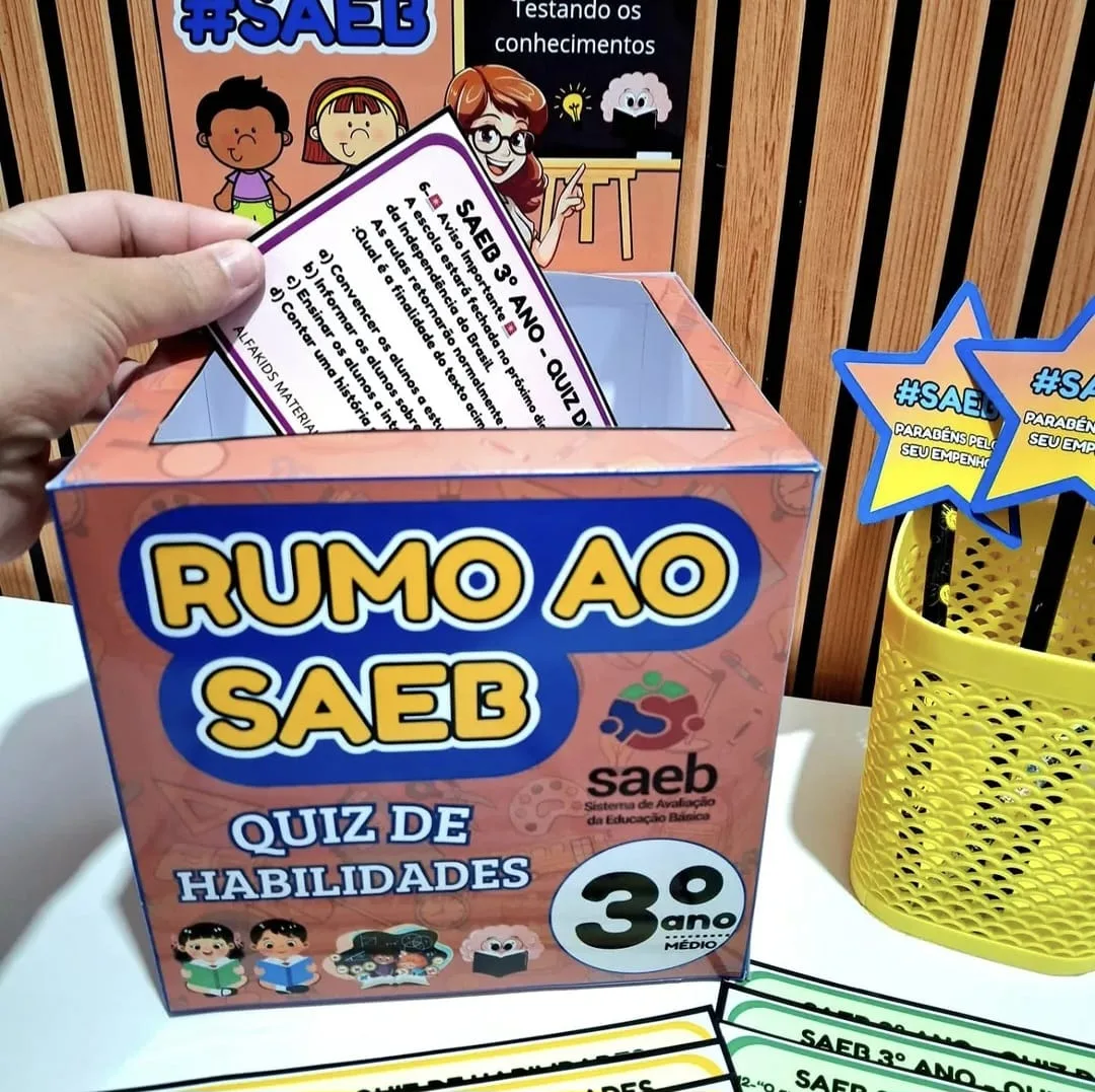 Rumo ao Saeb - Quiz de Habilidades 3° ano Ensino Médio — imagem 2