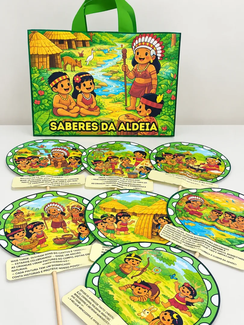 Saberes da Aldeia - Sacola de História - Educação Infantil e Anos Iniciais - PDF 15 Páginas — imagem 3