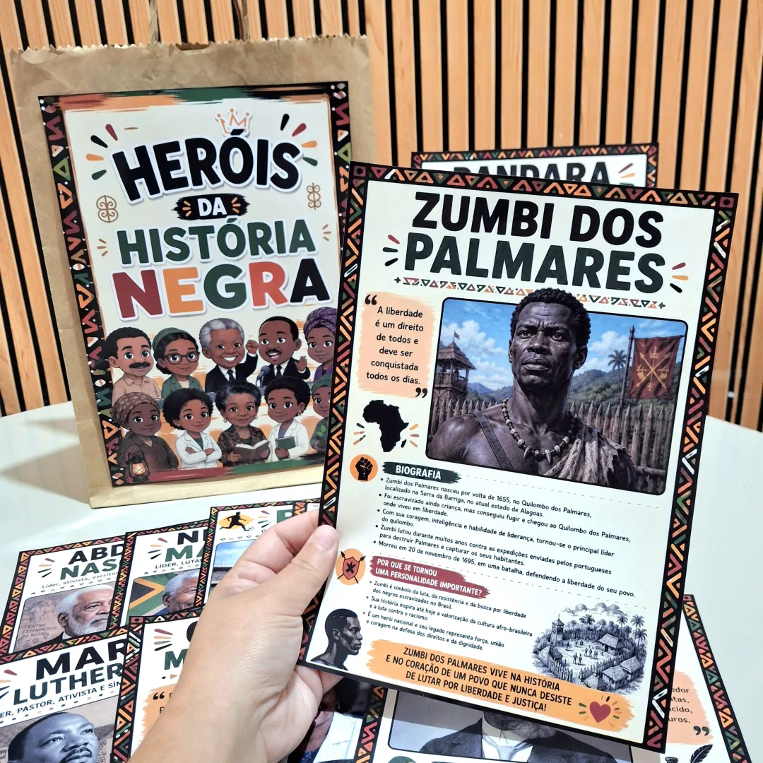 Sacola Interativa - Heróis da História Negra — imagem 2