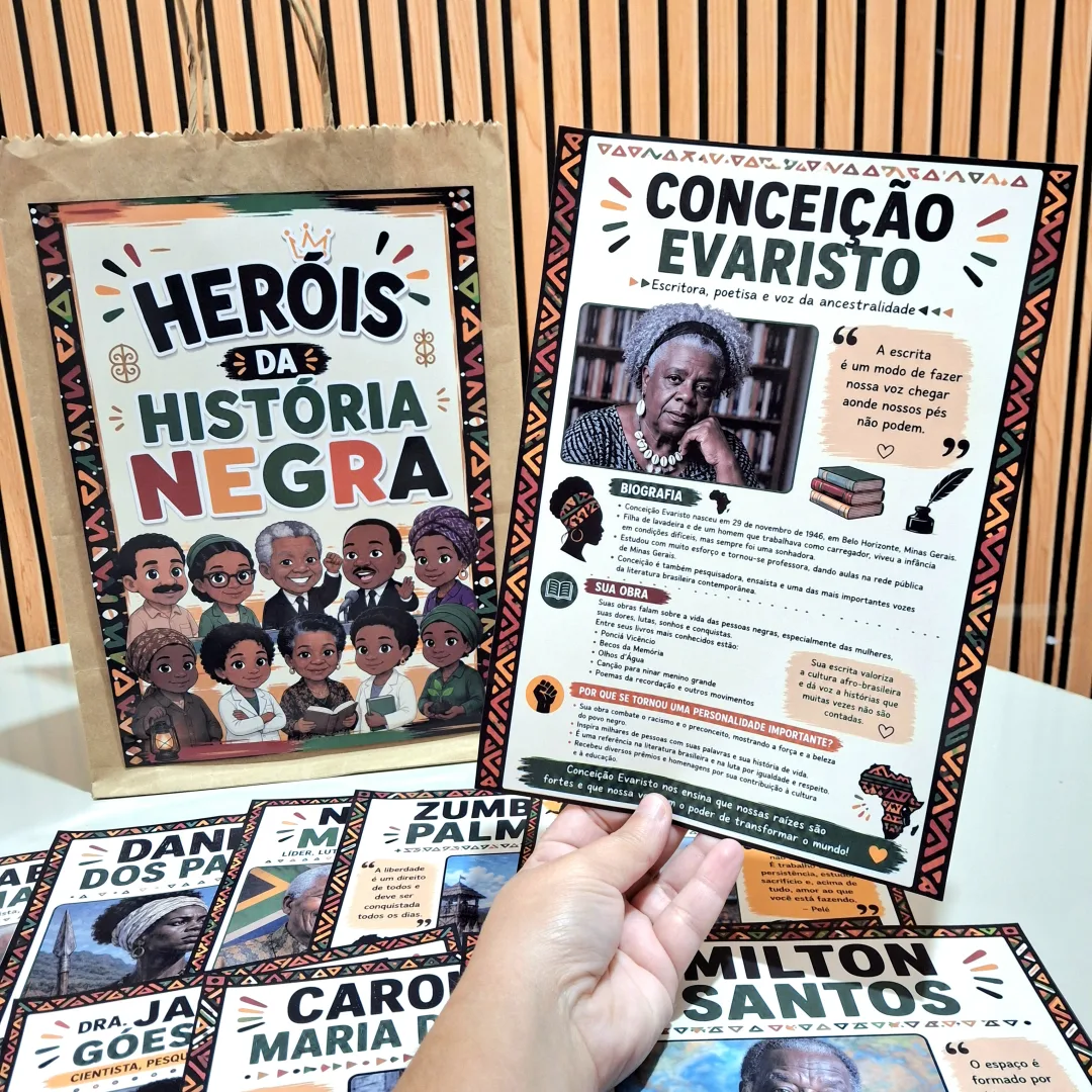 Sacola Interativa - Heróis da História Negra — imagem 4