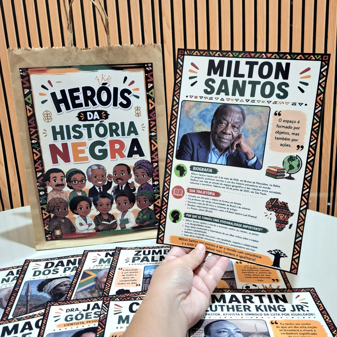 Sacola Interativa - Heróis da História Negra — imagem 5