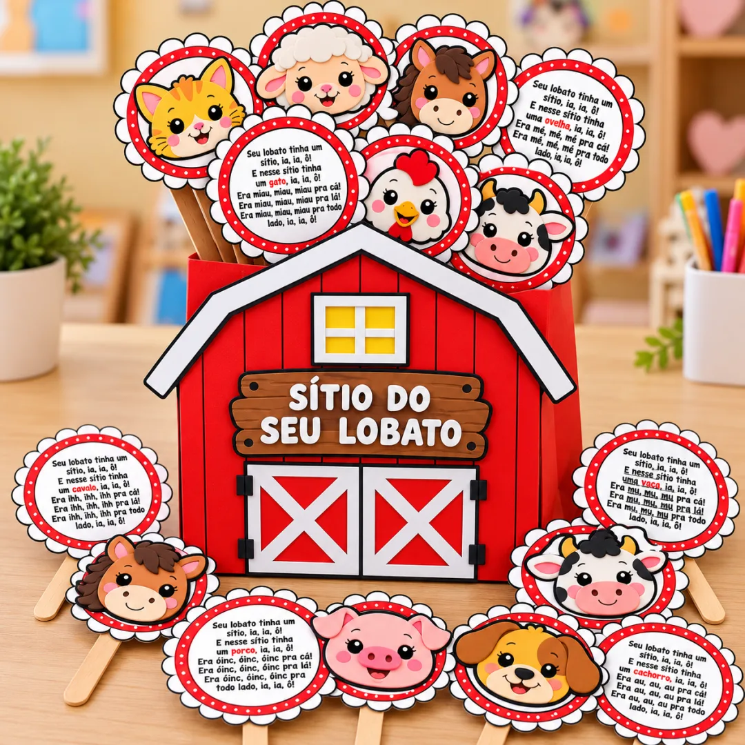 Sacola Celeiro — Sítio Do Seu Lobato - Educação Infantil - Arquivo Digital  — imagem 4
