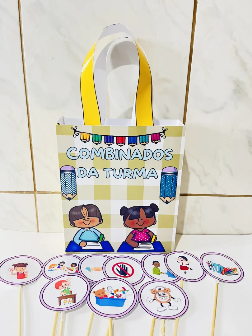 Sacola - Combinados da turma — imagem 3