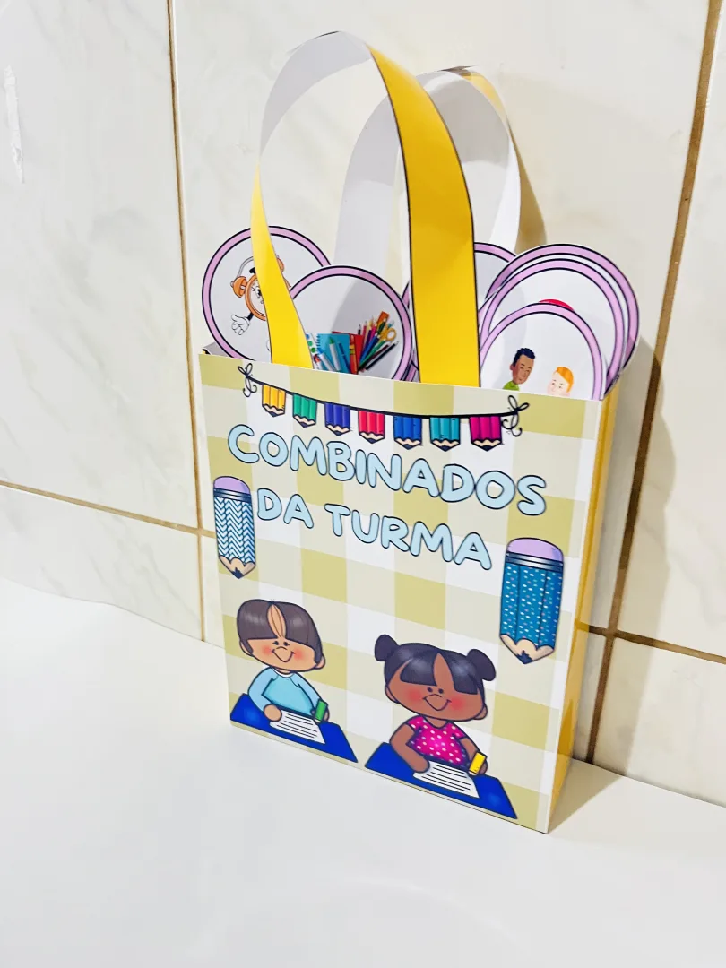 Sacola - Combinados da turma — imagem 4