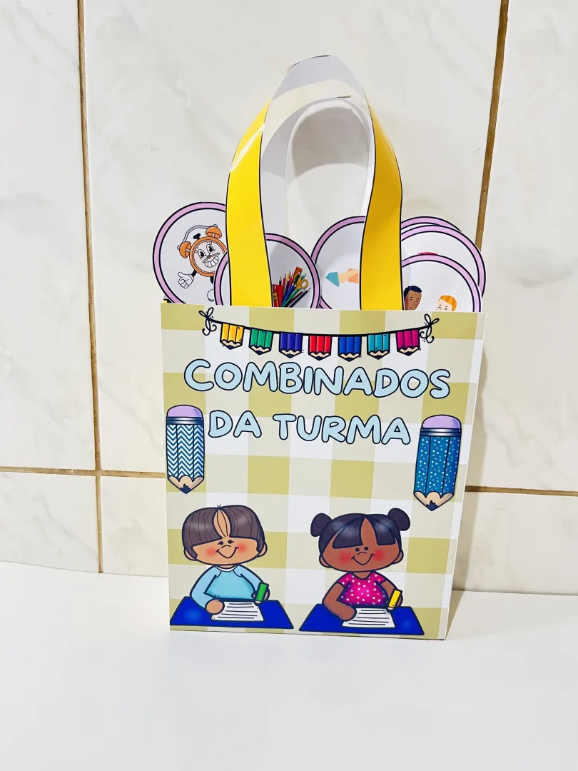 Sacola - Combinados da turma — imagem 5