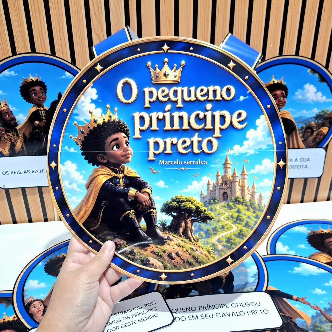 Sacola Contação de História - O Pequeno Príncipe Preto — imagem 2