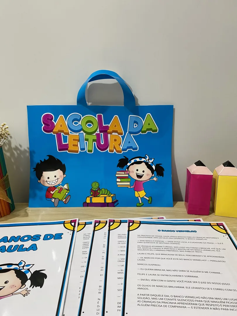 Sacola da leitura com planejamento em pdf — imagem 2