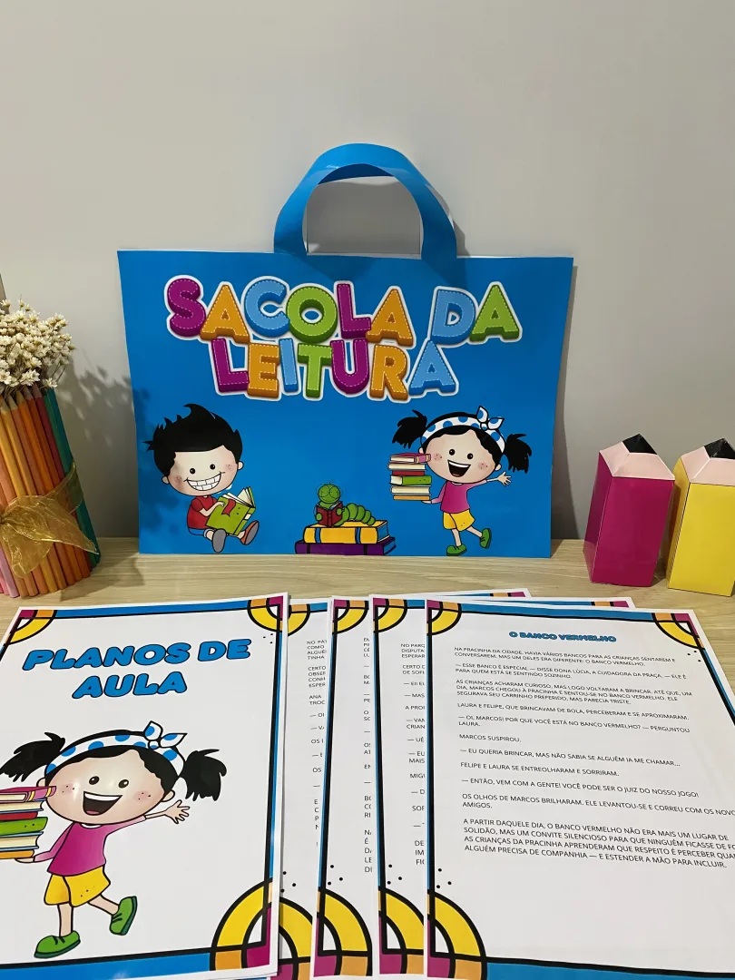 Sacola da leitura com planejamento em pdf — imagem 4
