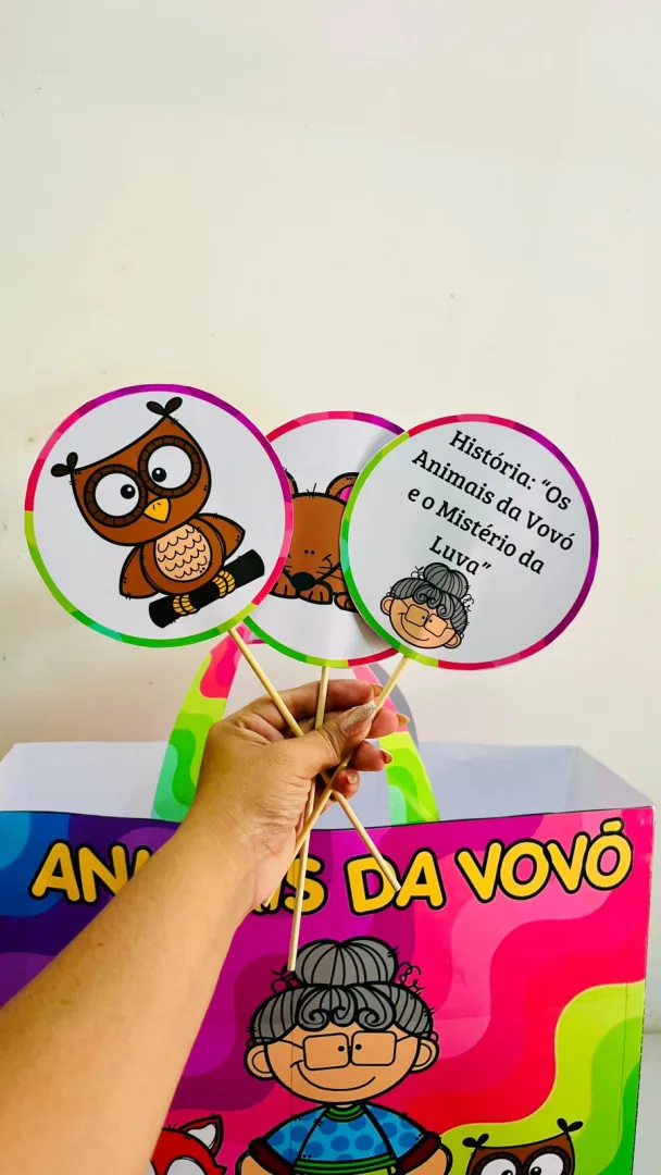 Sacola da Leitura: os Animais da Vovó e o Mistério da Luva Perdida em PDF 1º e 2º ano — imagem 5
