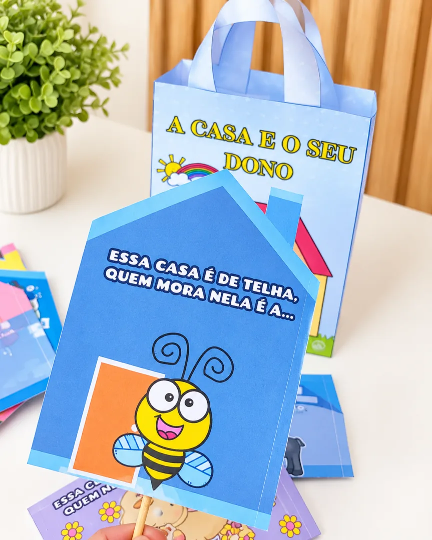 Sacola de Contação de História “A Casa e o Seu Dono” - Educação Infantil - PDF — imagem 5