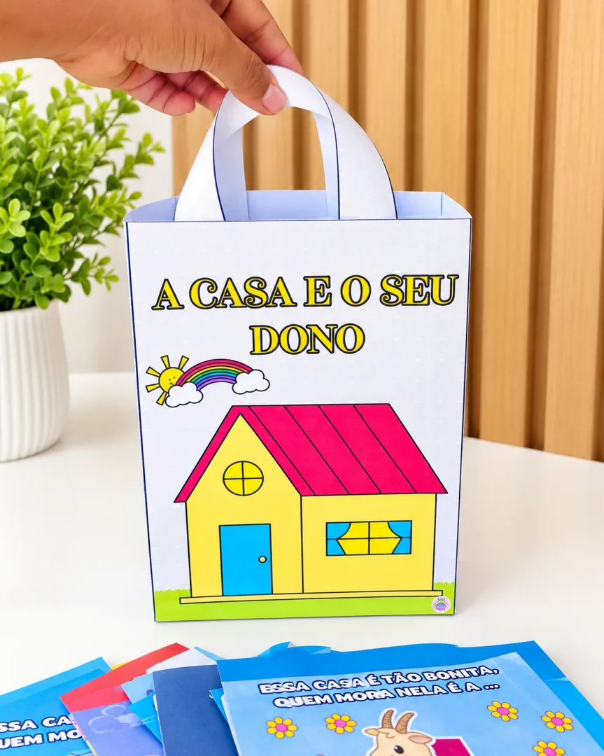 Sacola de Contação de História “A Casa e o Seu Dono” - Educação Infantil - PDF — imagem 6
