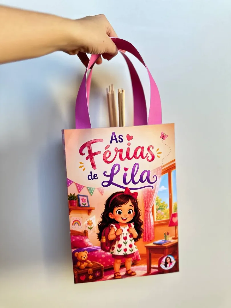 Sacola de História "As Férias de Lila" — imagem 2