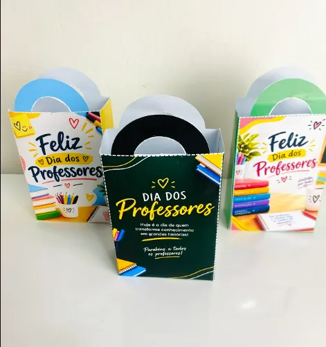 Sacola Dia dos Professores – 3 Modelos em PDF — imagem 2