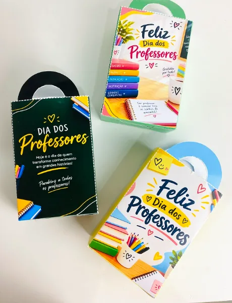 Sacola Dia dos Professores – 3 Modelos em PDF — imagem 5