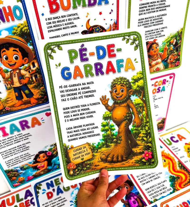 Sacola Folclore Encantado em Poemas — imagem 4