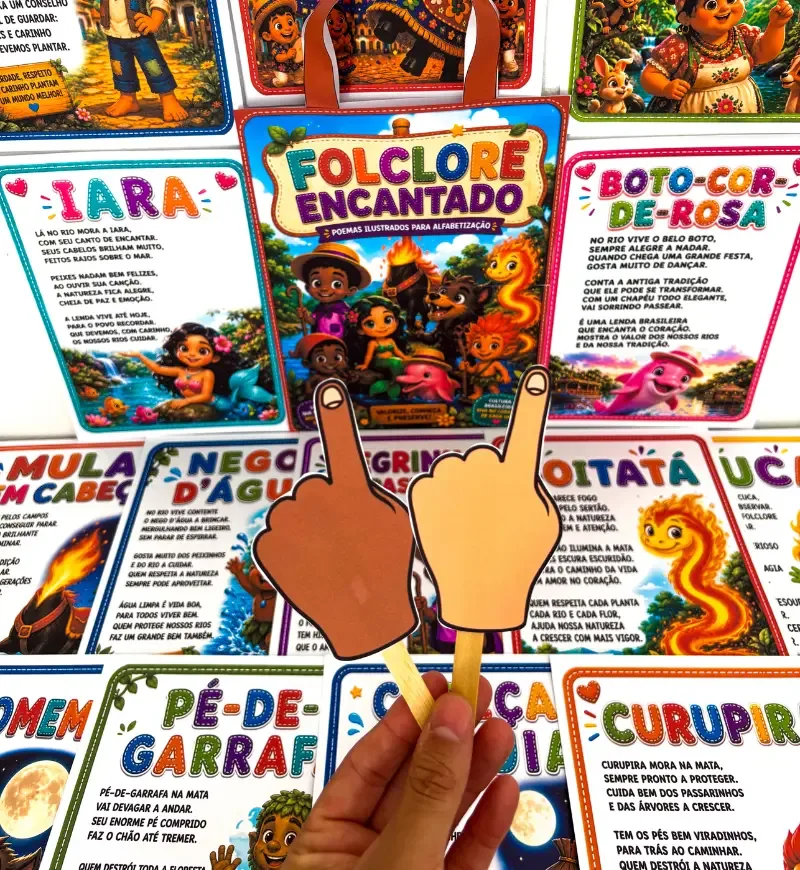 Sacola Folclore Encantado em Poemas — imagem 6
