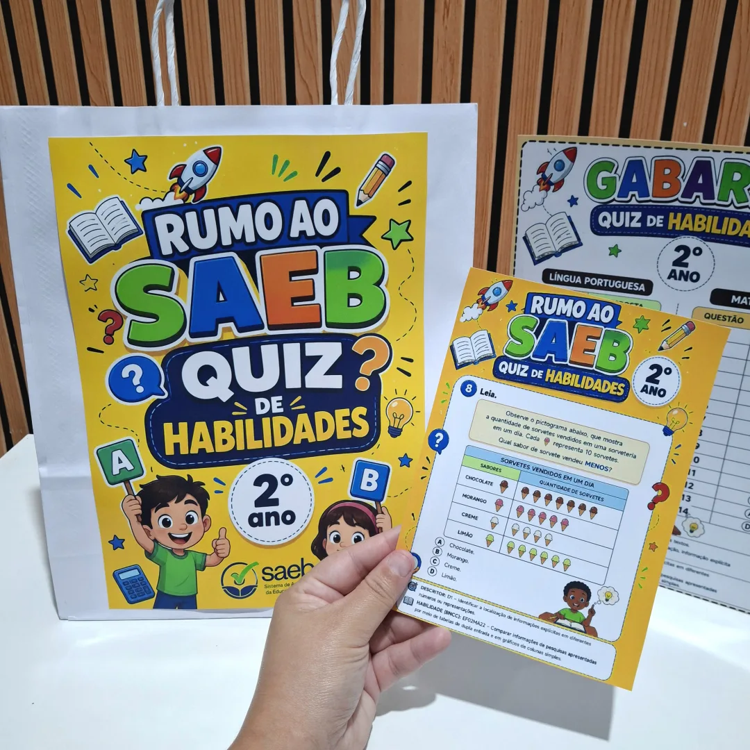 Sacola Interativa - Quiz Rumo ao Saeb | 2° ano Fundamental — imagem 5