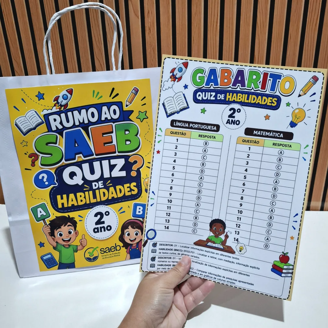 Sacola Interativa - Quiz Rumo ao Saeb | 2° ano Fundamental — imagem 6