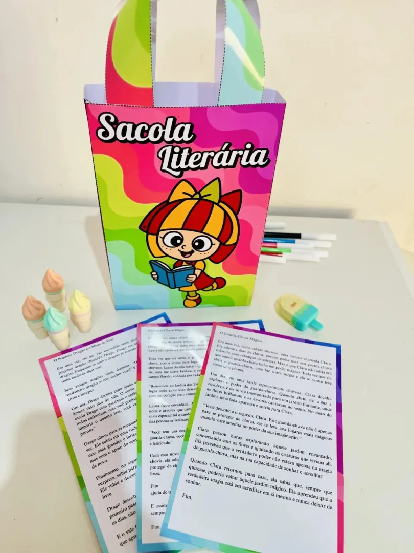 Sacola Literária — Pronto para Imprimir — imagem 2
