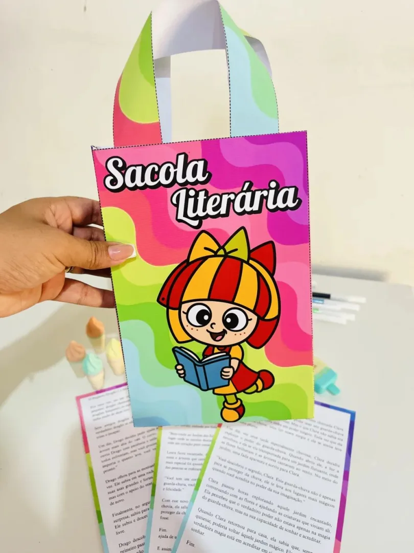 Sacola Literária — Pronto para Imprimir — imagem 3