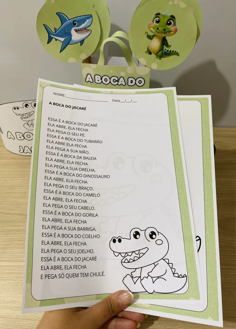 SACOLA MUSICAL A BOCA DO JACARÉ — imagem 2