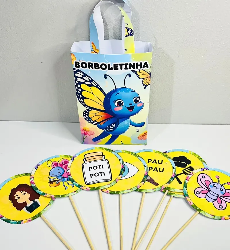 Sacola Musical Borboletinha + Atividade em PDF — imagem 6