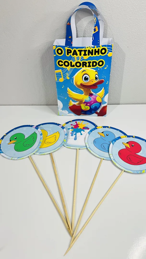 Sacola Musical – O Patinho Colorido educação infantil  — imagem 2