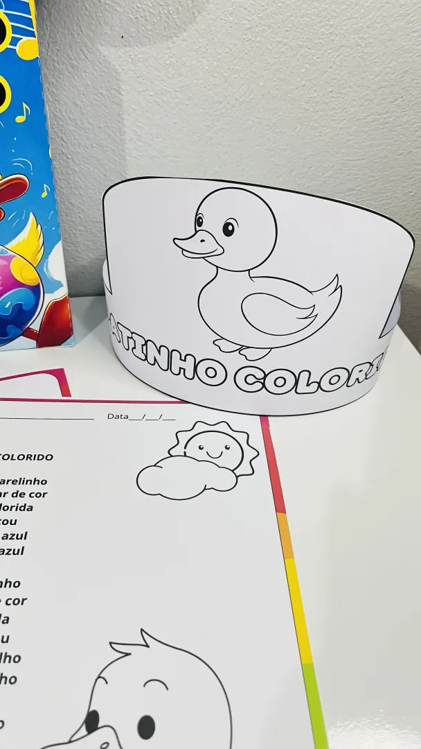 Sacola Musical – O Patinho Colorido educação infantil  — imagem 4