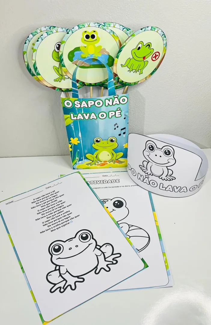 Sacola musical – O sapo não lava o pé — imagem 2