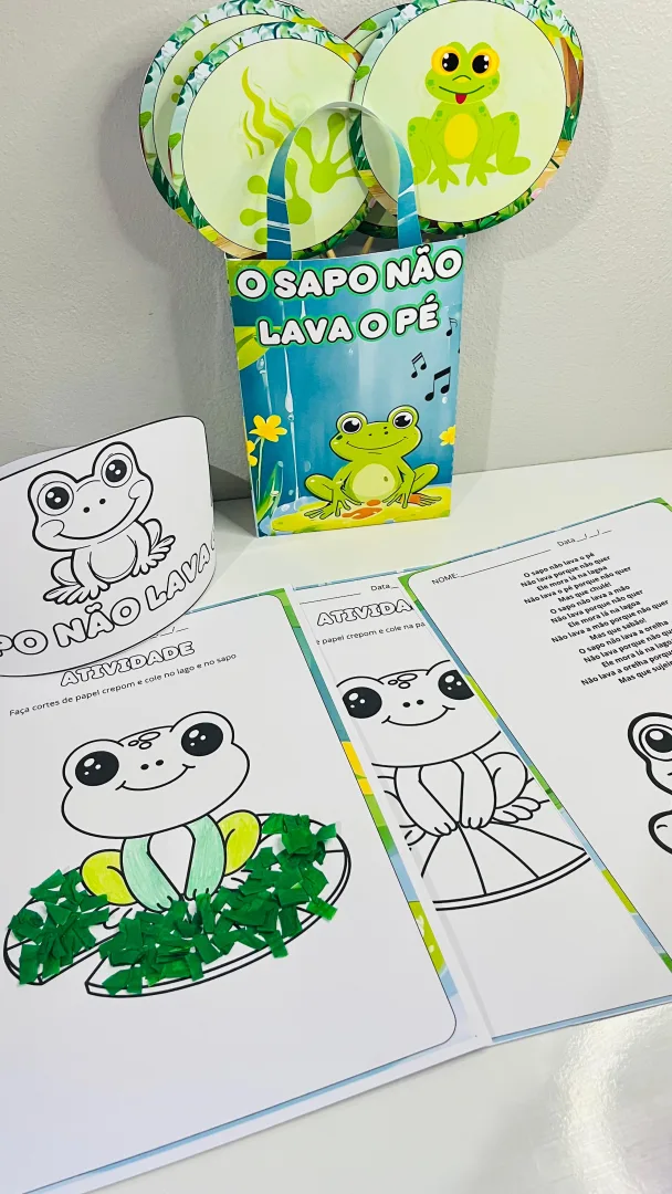 Sacola musical – O sapo não lava o pé — imagem 3