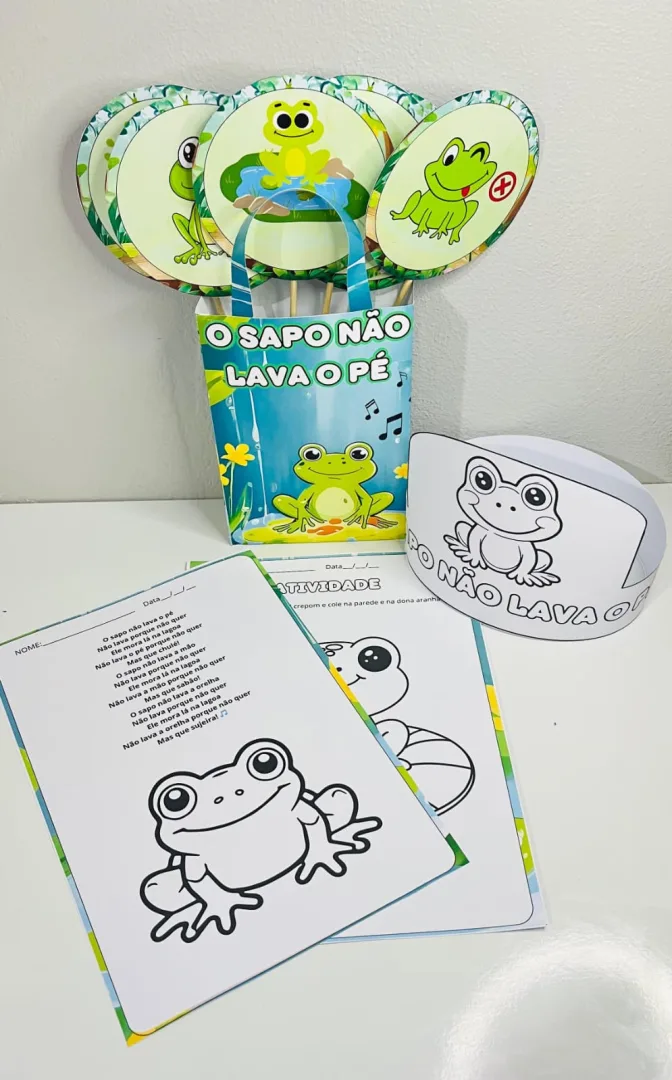 Sacola musical – O sapo não lava o pé — imagem 4