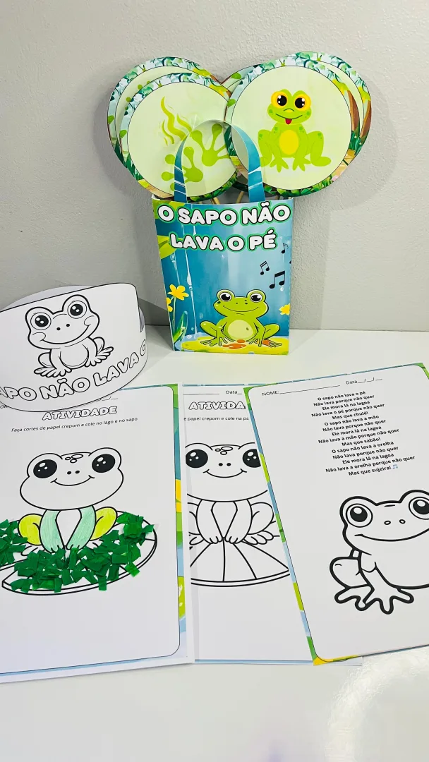 Sacola musical – O sapo não lava o pé — imagem 5