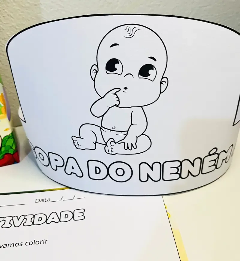 Sacola Musical Sopa do Neném + Atividade em PDF — imagem 3
