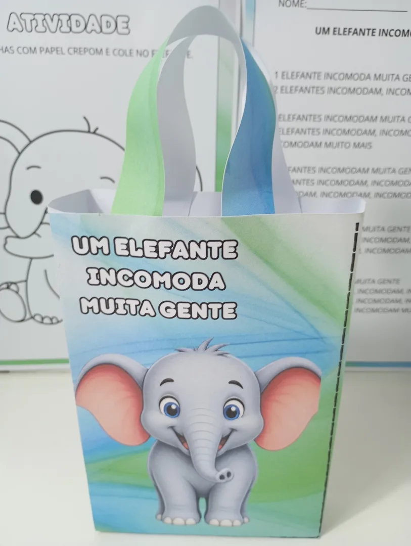 SACOLA MUSICAL – UM ELEFANTE INCOMODA MUITA GENTE — imagem 3