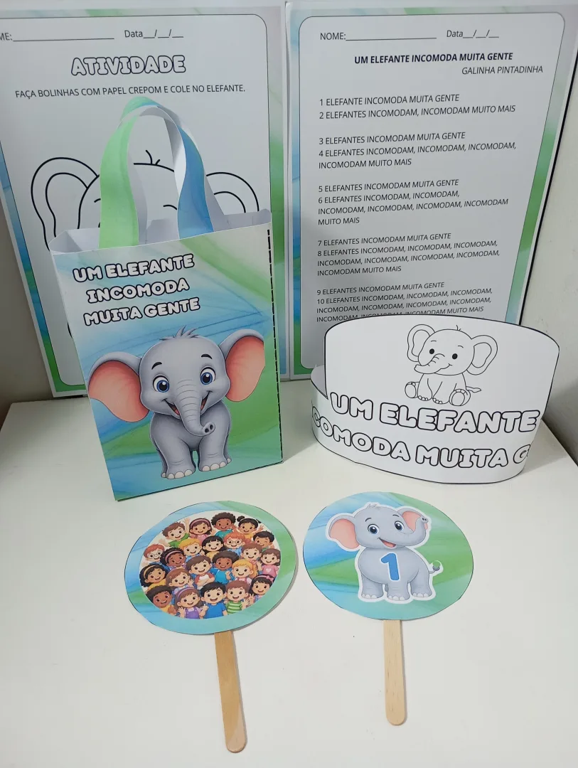 SACOLA MUSICAL – UM ELEFANTE INCOMODA MUITA GENTE — imagem 4