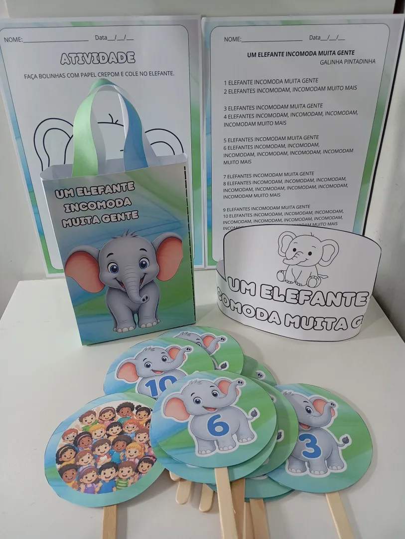 SACOLA MUSICAL – UM ELEFANTE INCOMODA MUITA GENTE — imagem 5