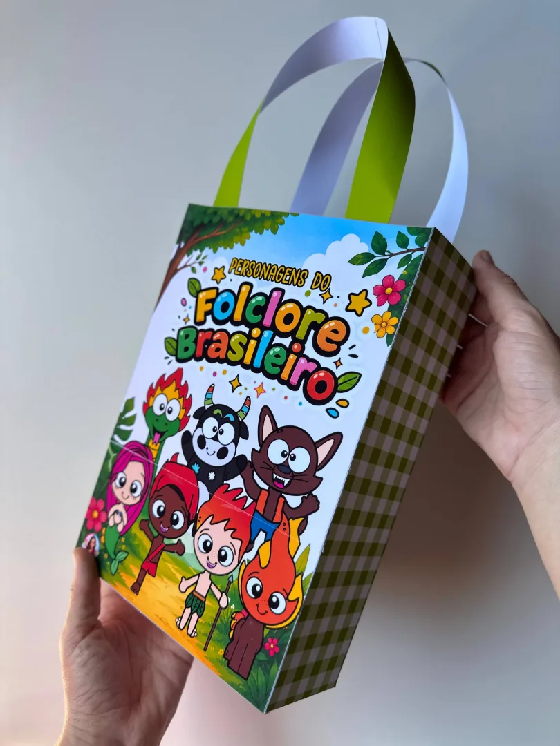 Sacola Personagens do Folclore Brasileiro — imagem 2