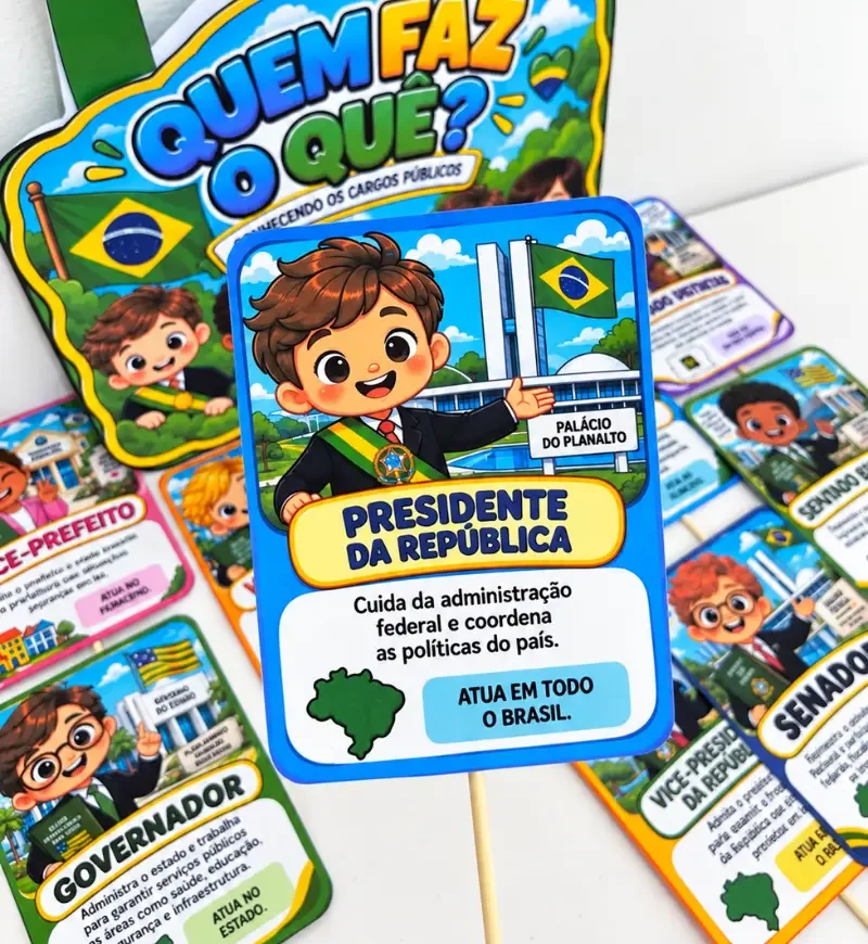 Sacola Quem Faz o Quê? Eleições — imagem 3