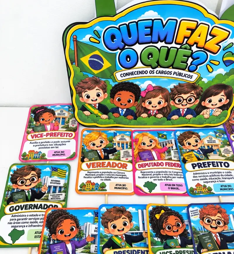 Sacola Quem Faz o Quê? Eleições — imagem 5