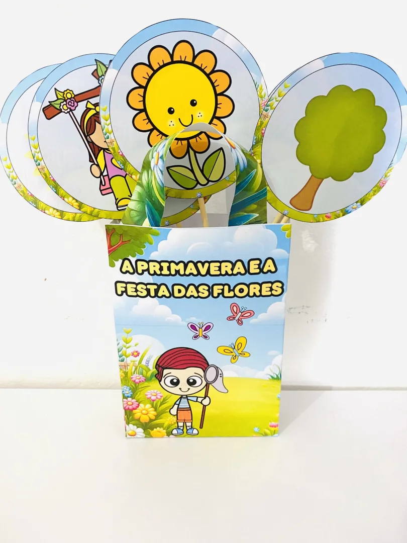 SACOLA TEATRAL PRIMAVERA E FESTA DAS FLORES — imagem 2