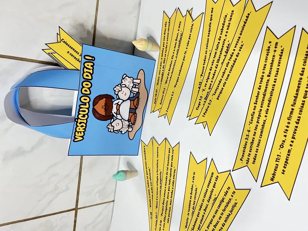Sacola Versículo do Dia — Pronto para Imprimir — imagem 3