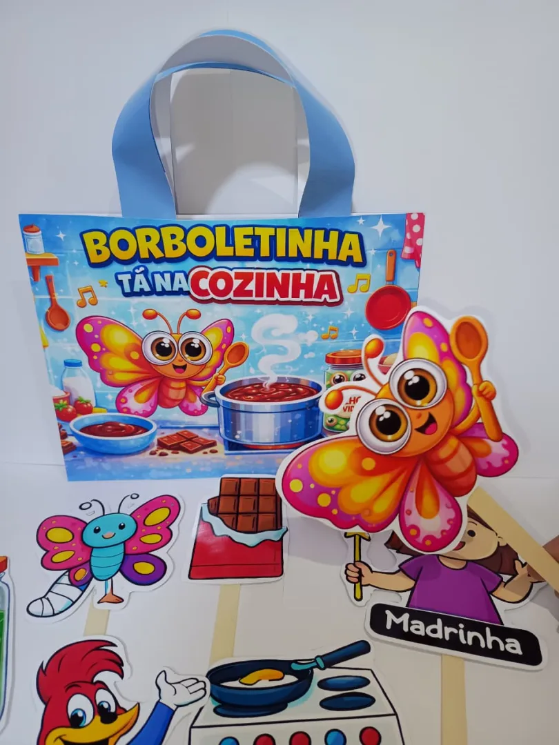 Sacolinha Musical – Borboletinha tá na Cozinha - Educação Infantil - PDF 5 folhas — imagem 4
