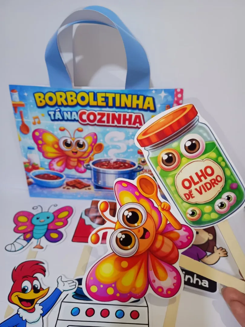 Sacolinha Musical – Borboletinha tá na Cozinha - Educação Infantil - PDF 5 folhas — imagem 5