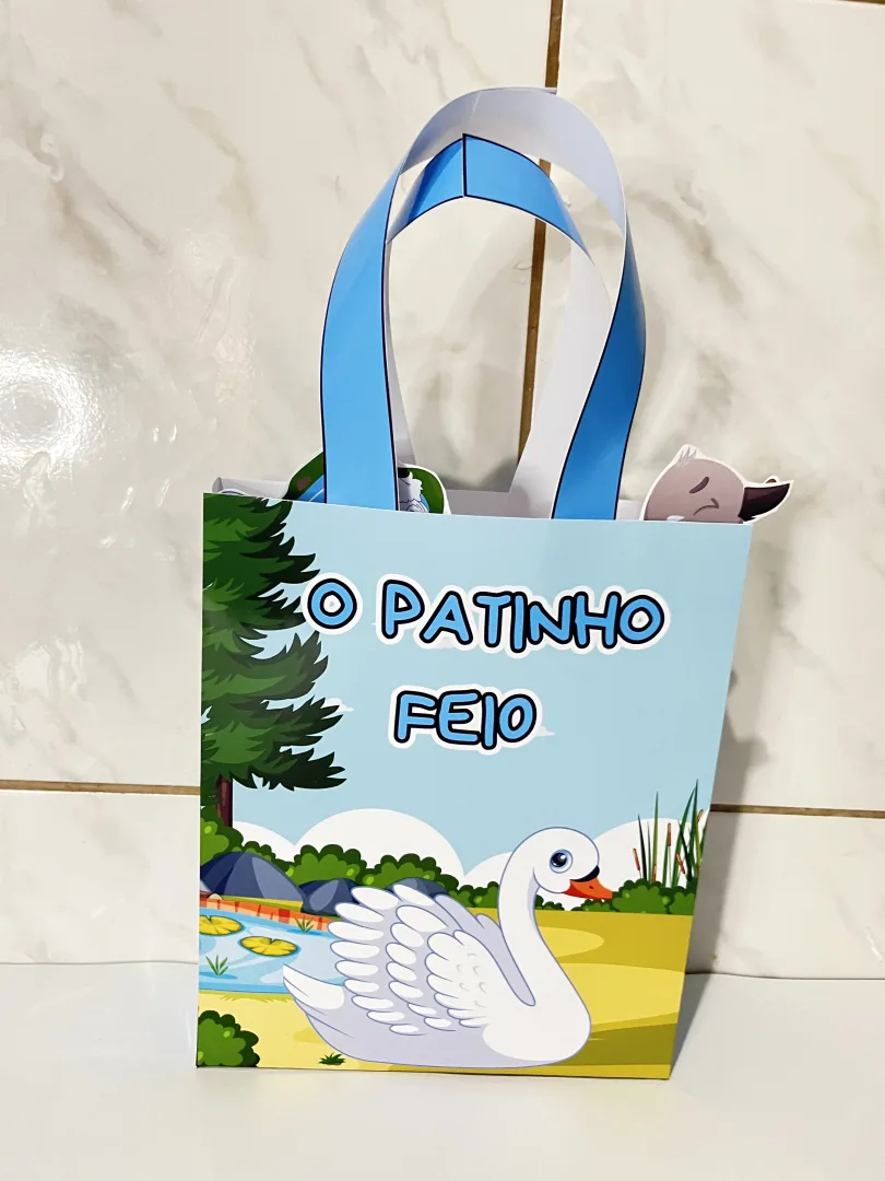 🦢🎭 SACOLINHA TEATRAL – O PATINHO FEIO 🎭🦢 — imagem 2