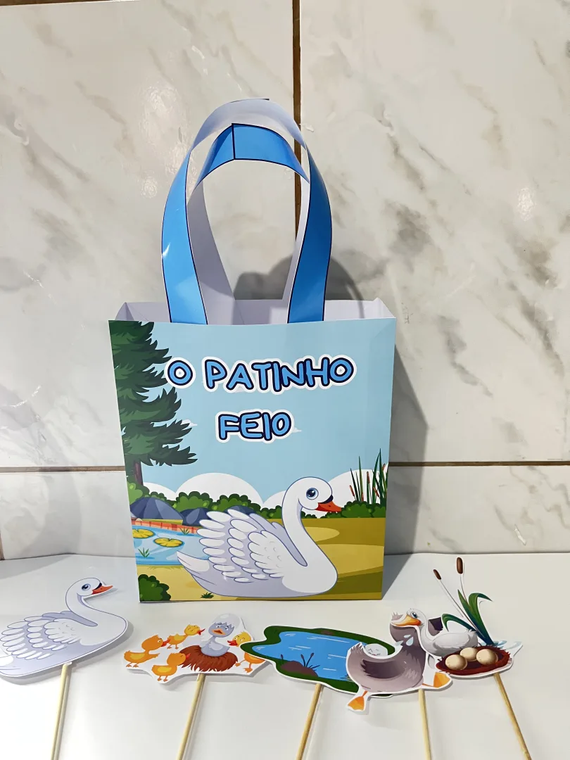 🦢🎭 SACOLINHA TEATRAL – O PATINHO FEIO 🎭🦢 — imagem 4