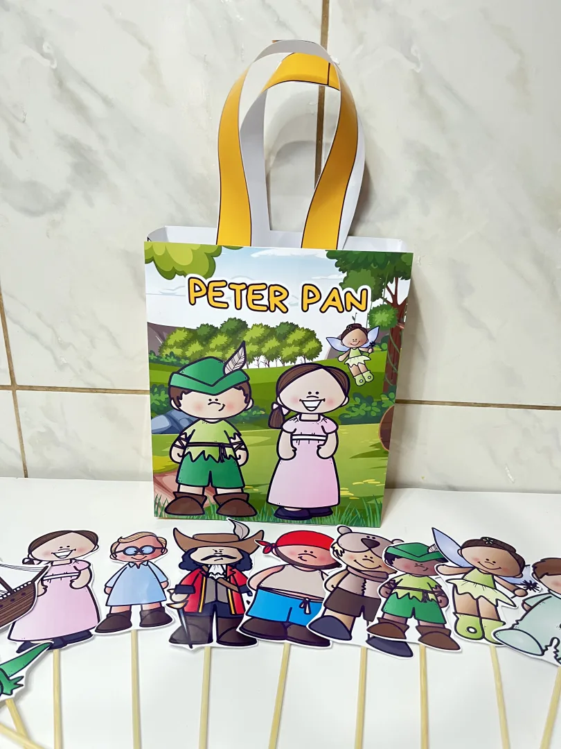 ✨🏴‍☠️ SACOLINHA TEATRAL – PETER PAN 🏴‍☠️✨ — imagem 2