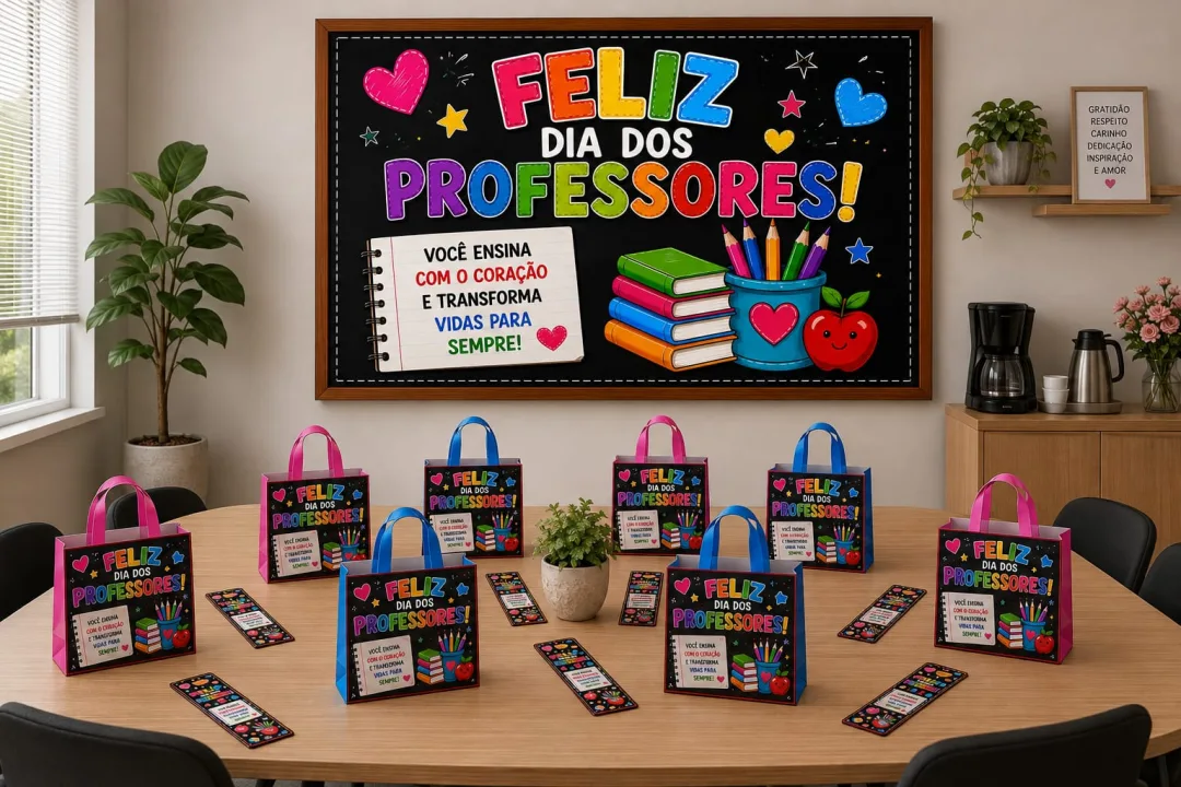 Sacolinhas Dia dos Professores - PDF Imprimível — imagem 5