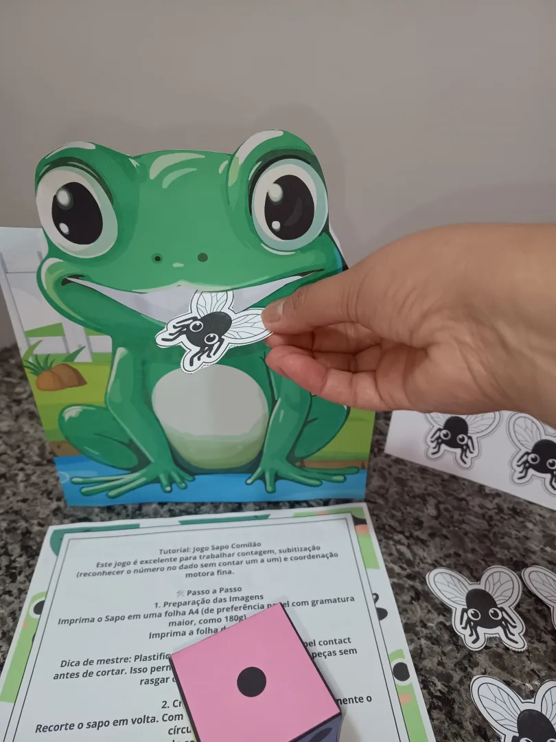 Sapo Comilão - Jogo Pedagógico para Educação Infantil - PDF — imagem 4